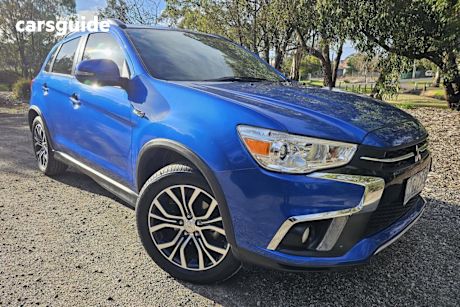 Blue 2017 Mitsubishi ASX Wagon LS (2WD)