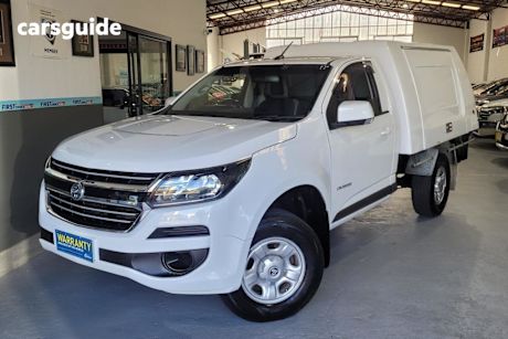 White 2017 Holden Colorado Cab Chassis LS (4X2)