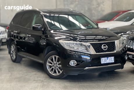 Black 2016 Nissan Pathfinder Wagon ST (4X2)