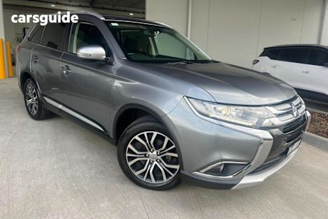 Grey 2015 Mitsubishi Outlander Wagon XLS (4X4)