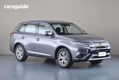 Grey 2021 Mitsubishi Outlander Wagon ES 7 Seat (2WD)
