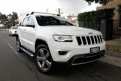 White 2014 Jeep Grand Cherokee Wagon Limited (4X4)