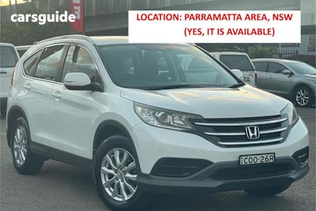 White 2013 Honda CR-V Wagon VTI (4X4)