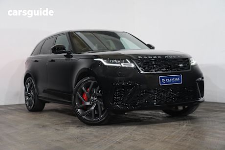 Black 2019 Land Rover Range Rover Velar Wagon P550 SV A/B Dynamic (405KW)