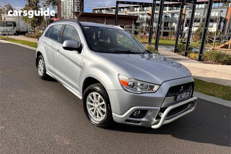 Silver 2012 Mitsubishi ASX Wagon Platinum Edition (2WD)