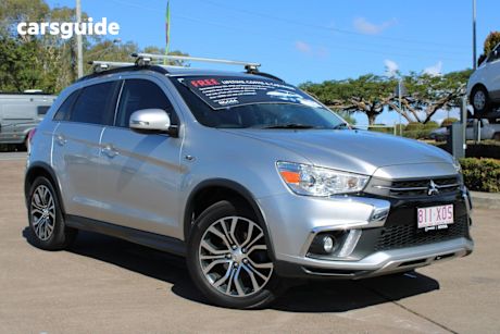 Silver 2017 Mitsubishi ASX Wagon LS (2WD)