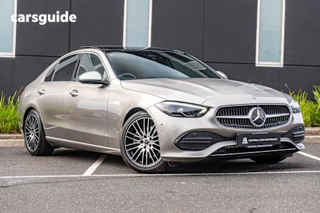 Silver 2022 Mercedes-Benz C200 Sedan Edition C Mhev