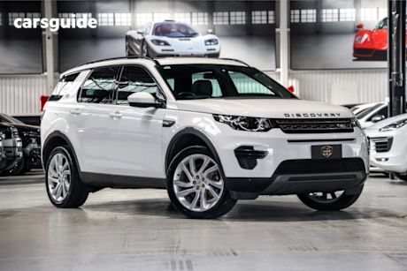 White 2018 Land Rover Discovery Sport Wagon SD4 (177KW) SE 5 Seat