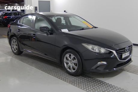 Black 2014 Mazda 3 Sedan NEO