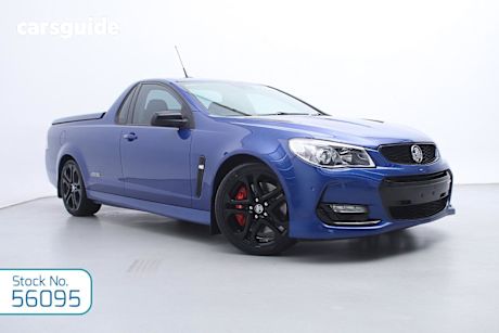 Blue 2017 Holden UTE Utility SS-V Redline