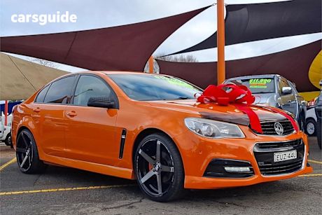 Orange 2013 Holden Commodore Sedan SV6