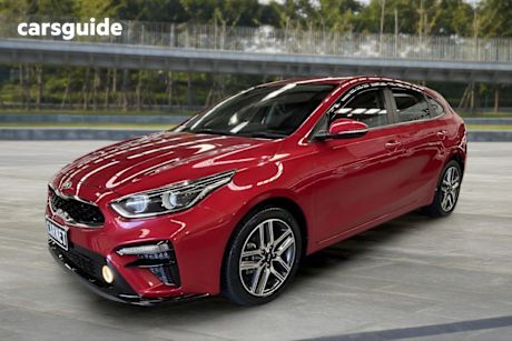 Red 2020 Kia Cerato Hatchback Sport NAV