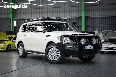 White 2018 Nissan Patrol Wagon TI-L 4X4