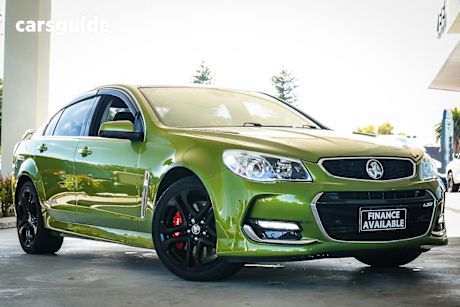 Green 2016 Holden Commodore Sedan SS-V Redline