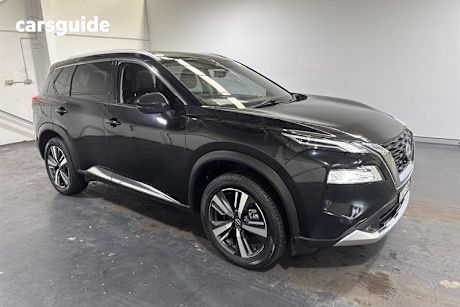 Black 2022 Nissan X-Trail Wagon TI-L (4WD)