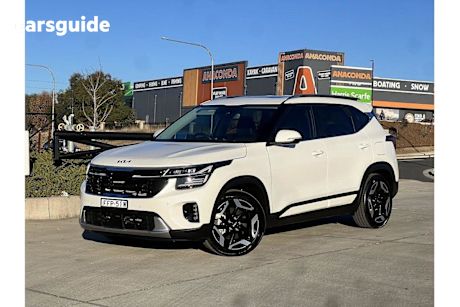 White 2024 Kia Seltos Wagon GT-Line (awd) (two-Tone)