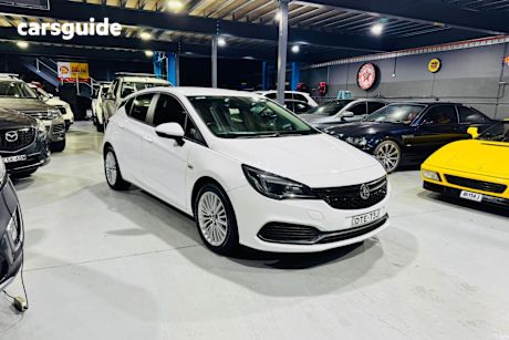 White 2017 Holden Astra Hatchback R
