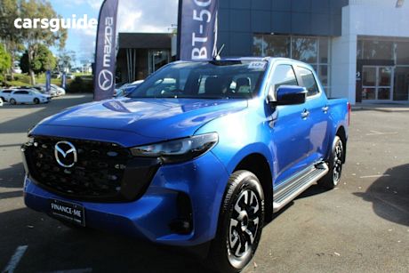 Blue 2025 Mazda BT-50 Dual Cab Pick-up GT (4X4)