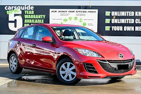 Red 2011 Mazda 3 Hatchback NEO