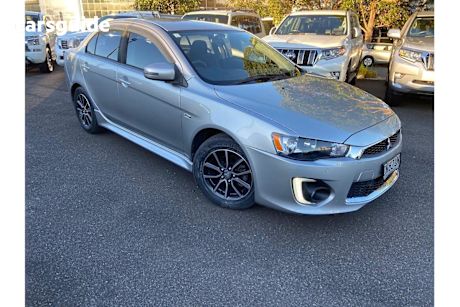 Silver 2017 Mitsubishi Lancer Sedan ES SPORT F