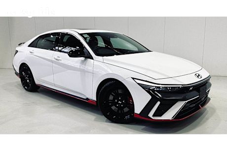 White 2024 Hyundai I30 Sedan N PREMIUM F