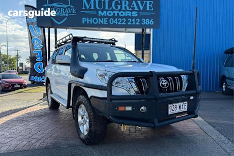 White 2016 Toyota Landcruiser Prado Wagon GXL (4X4)
