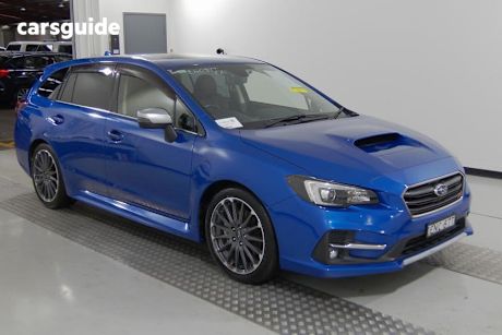 Blue 2017 Subaru Levorg Wagon 2.0 STI Sport