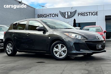 Grey 2012 Mazda 3 Hatchback NEO