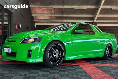 Green 2008 Holden Commodore Utility SS-V