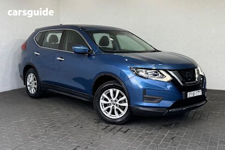 Blue 2019 Nissan X-Trail Wagon ST (2WD)