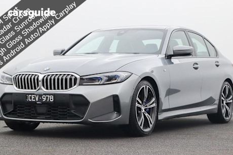 Grey 2022 BMW 330i Sedan M Sport