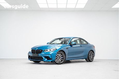 Blue 2020 BMW M2 Coupe COMPETITION R