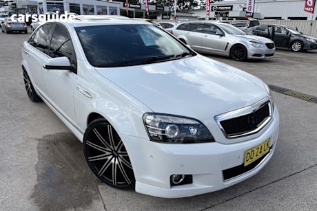 White 2016 Holden Caprice Sedan V