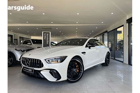White 2023 Mercedes-Benz AMG GT Coupe 63 S E-Performance Phev