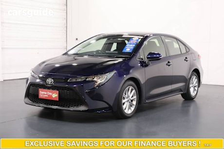 Blue 2022 Toyota Corolla Sedan Ascent Sport
