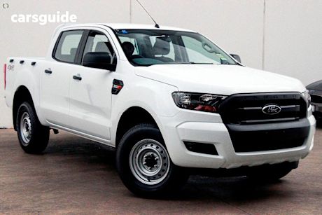 White 2017 Ford Ranger Ute Tray XL 4X4