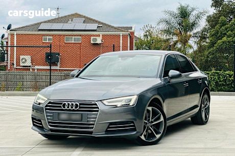Grey 2017 Audi A4 Sedan TFSI Sport B9 8W MY18