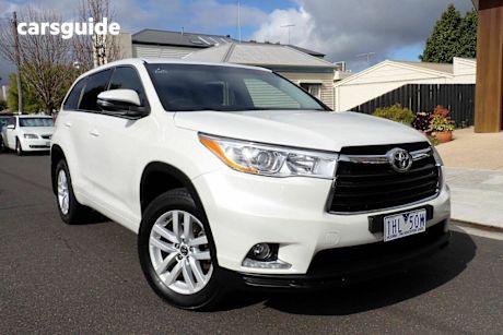 White 2016 Toyota Kluger Wagon GX (4X2)