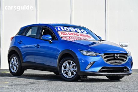 Blue 2015 Mazda CX-3 Wagon Maxx (fwd)