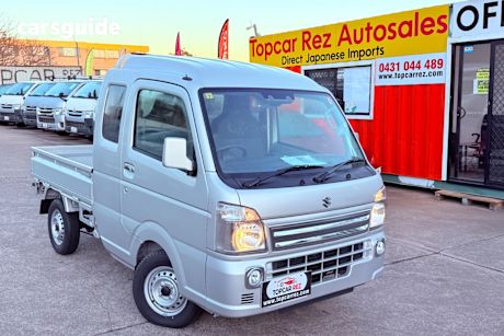 Silver 2023 Suzuki Carry Cab Chassis Kc