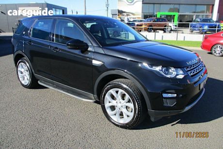 Black 2017 Land Rover Discovery Sport Wagon TD4 150 HSE 5 Seat