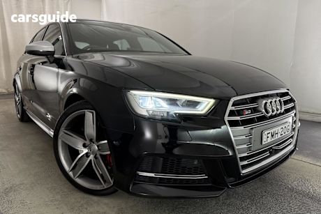 Black 2020 Audi S3 Sportback 2.0 Tfsi Quattro