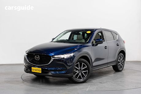 Blue 2021 Mazda CX-5 Wagon GT (awd)