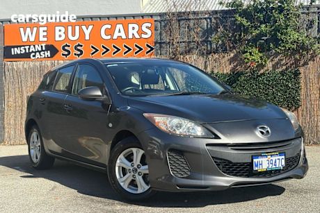 Grey 2013 Mazda 3 Hatchback NEO