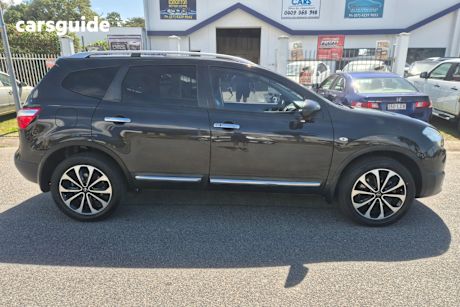 Black 2013 Nissan Dualis Wagon +2 TI-L (4X4)