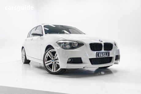 White 2014 BMW 118I Hatchback