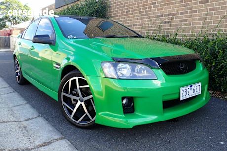 Green 2009 Holden Commodore Sedan SV6