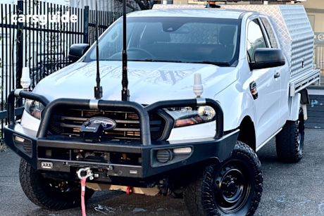 White 2020 Ford Ranger Super Cab Chassis XL 3.2 (4X4)