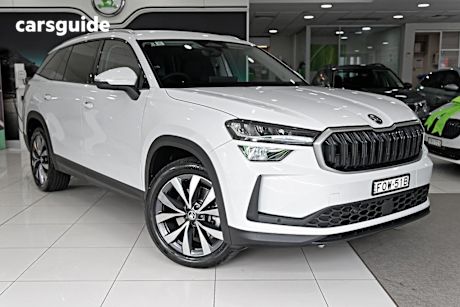 White 2025 Skoda Kodiaq Wagon Select (4X4)