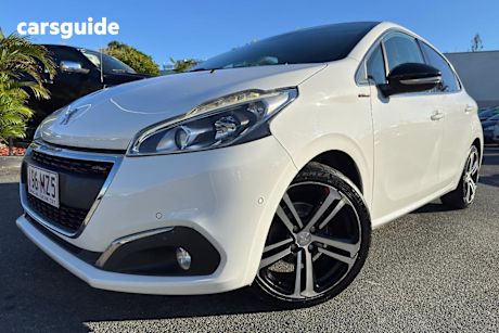 White 2016 Peugeot 208 Hatchback GT-Line